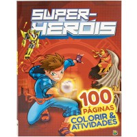 Colorir & Atividades: Super-heróis