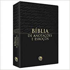 Bíblia de anotações e esboços