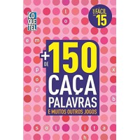 LIVRO COQUETEL MAIS 150 CAÇA-PALAVRAS E MUITOS OUTROS JOGOS NÍVEL FÁCIL ED  27