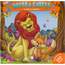 Livro Quebra-Cabeça Médio. O Leão e a Raposa