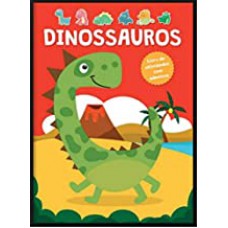 Dinossauros - livro de atividades com adesivos