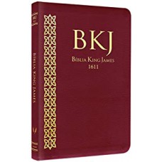 Bíblia King James Fiel 1611 Ultra Fina - Vermelho