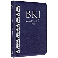 Bíblia King James Fiel 1611 (Ultrafina - Azul)