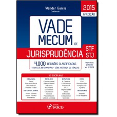 Vade Mecum de Jurisprudência Stf e Stj: 4.000 Decisões Classificadas - 2015