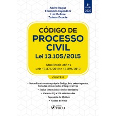 Código de Processo Civil - 4ª Ed - 2020
