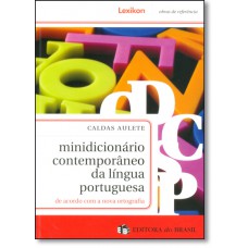 Minidicionario Contemp. Da Lingua Portuguesa Caldas Aulete