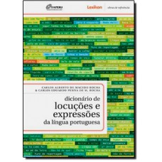 Dicionario De Locucoes E Expressoes Da Lingua Portuguesa