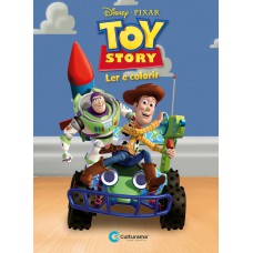 Livro Médio Ler e colorir - Toy Story