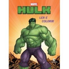 Gigante Ler e colorir Hulk