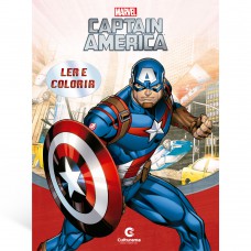 Ler e Colorir Capitão América