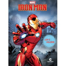 Gigante Ler e colorir Homem de Ferro