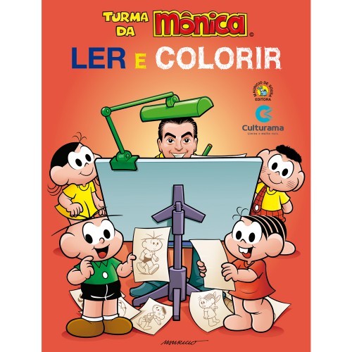 Revista de Colorir Turma da Mônica