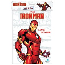 Homem de Ferro - Ler e colorir com Giz