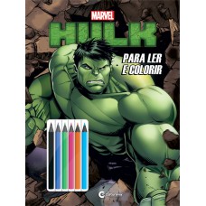 Hulk - Ler e colorir com Blister