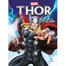 Livro Médio Ler e colorir - Thor