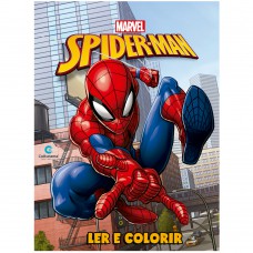 Ler e Colorir Homem-aranha B