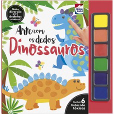 Arte com os dedos: Dinossauros