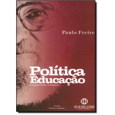 Politica E Educacao - Volume 1