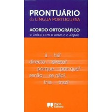 Prontuario Da Lingua Portuguesa